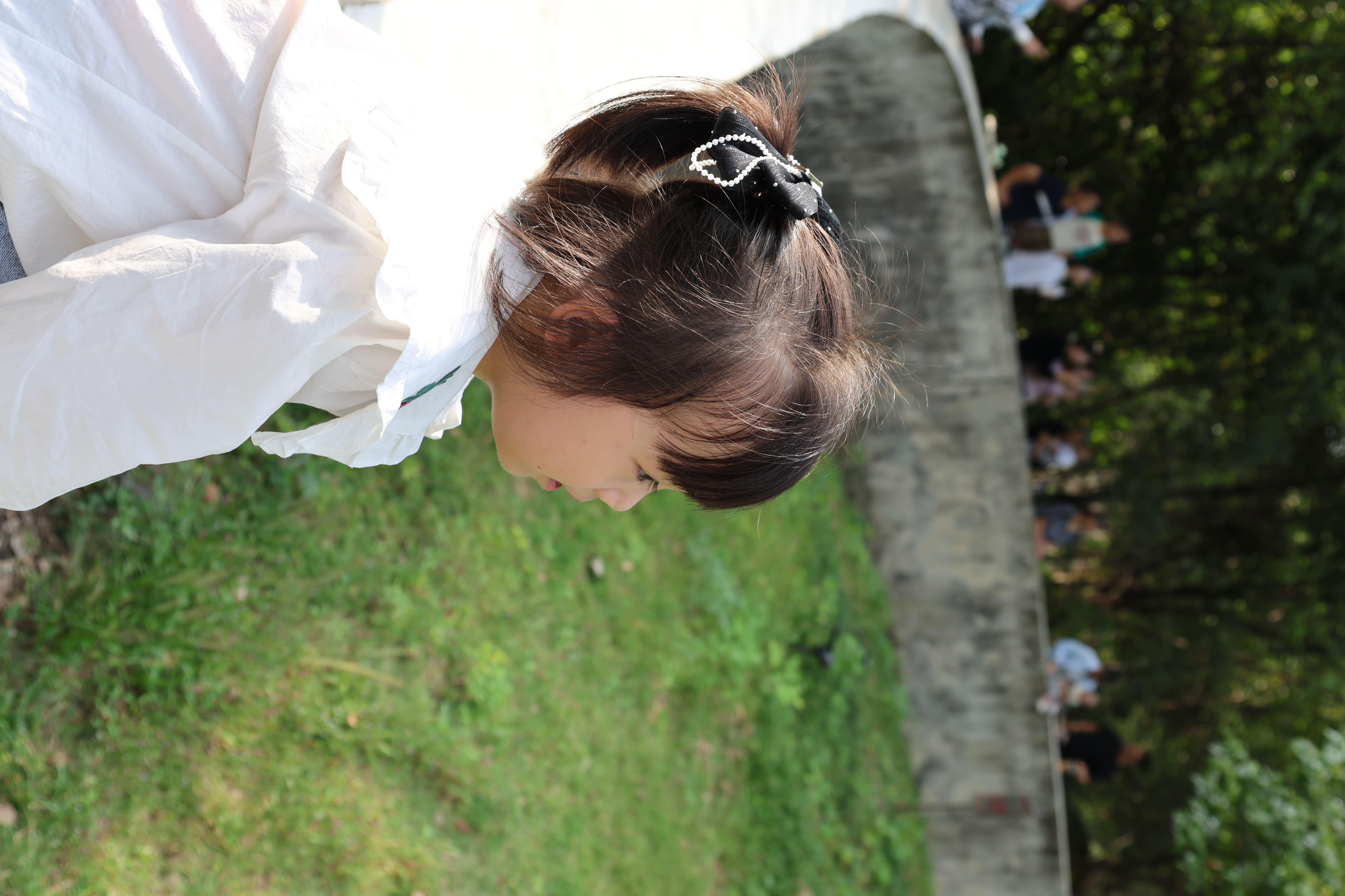 合肥动物园一个超可爱的小妹妹